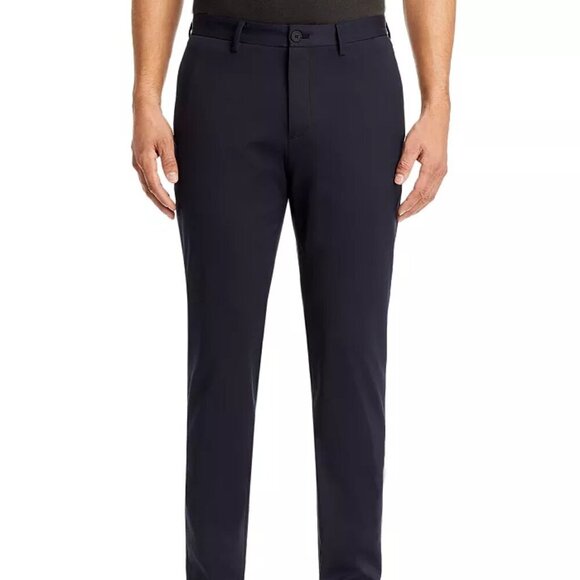 Theory Zaine Slim Fit Pants in Black - Picture 1 of 7